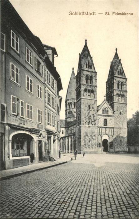 Schlettstadt St. Fideskirche
