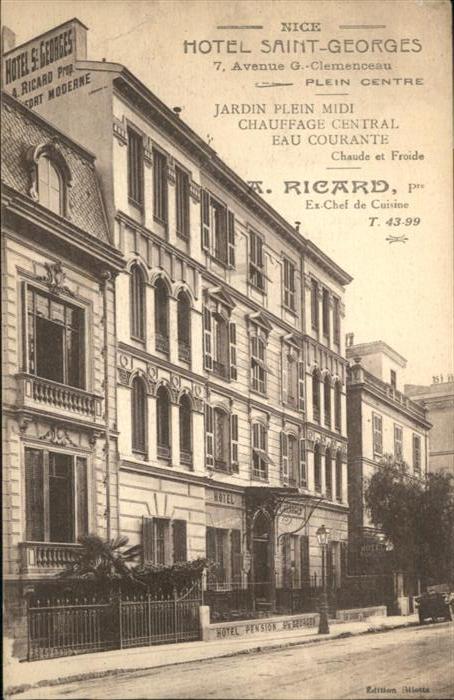 Nice Alpes Maritimes Nice Hotel Saint-Georges Avenue G. -Cle