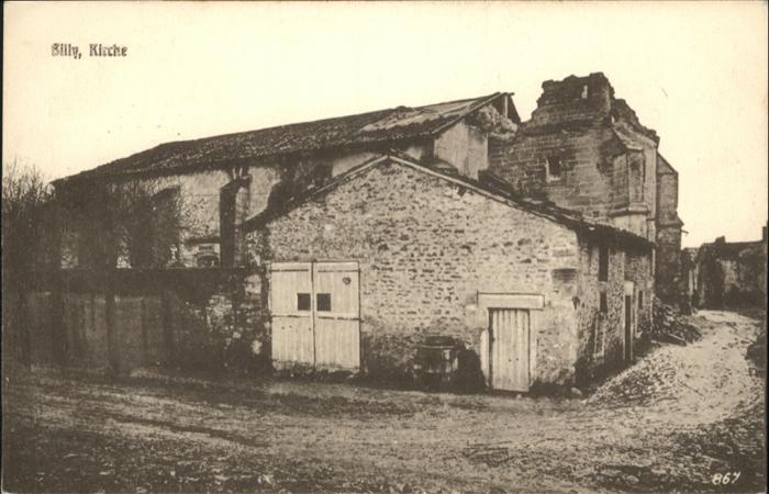 Billy-sur-Ourcq Kirche Zerstörung