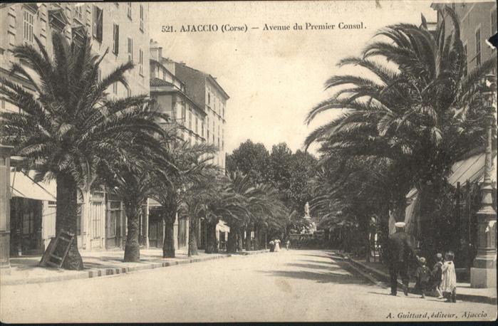 Ajaccio Corse Avenue Premier Consul