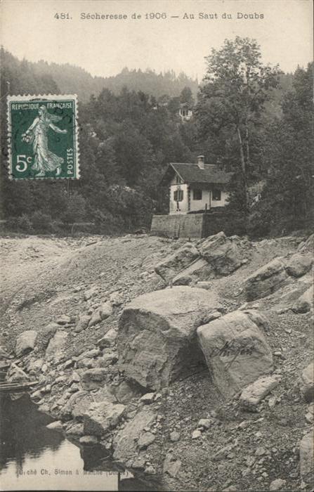 Belfort Alsace Belfort [Stempelabschlag] Secheresse Sa