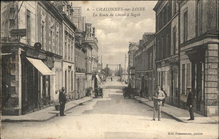 Chalonnes-sur-Loire Route Cholet Segre
