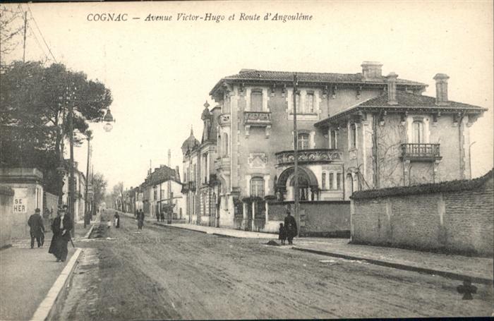 Cognac Charente Cognac Avenue Victor-Hugo Route Angoule
