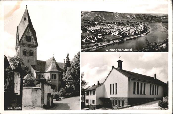 Winningen Mosel Kirche Gemeindehaus