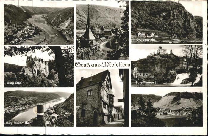Moselkern Burg Eltz Burg Bischofstein Burg Pyrmon