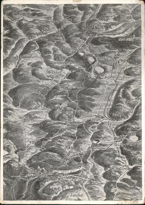 Daun Eifel Daun Panoramakarte