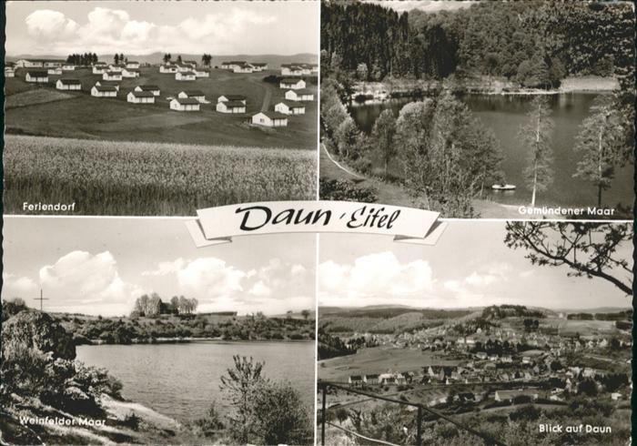 Daun Eifel Daun Feriendorf Gemündener Maar Weinfel