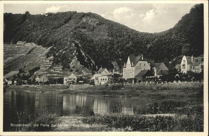 Brodenbach Mosel Rheinland-Pfalz Gasthaus Rebstock