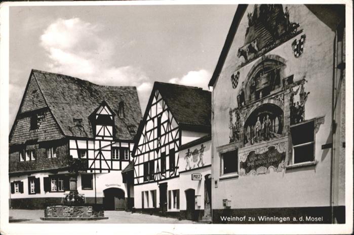 Winningen Mosel Weinhof Weinhexenbrunnen