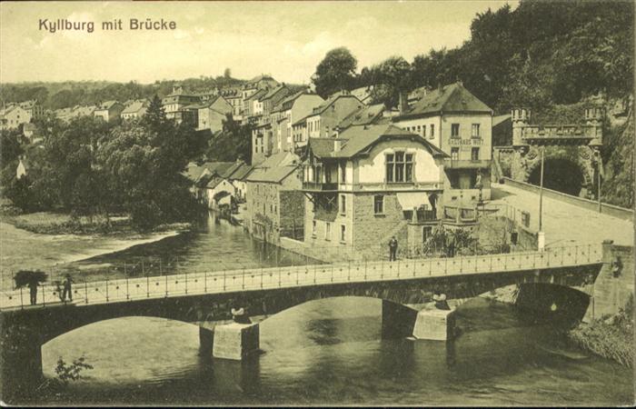 Kyllburg Rheinland-Pfalz Kyllburg Brücke