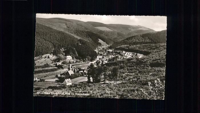 Brilon Hochsauerlandkreis NRW Hoppecketal