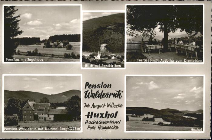 Messinghausen Pension Jagdhaus Pension Waldesruh Domm