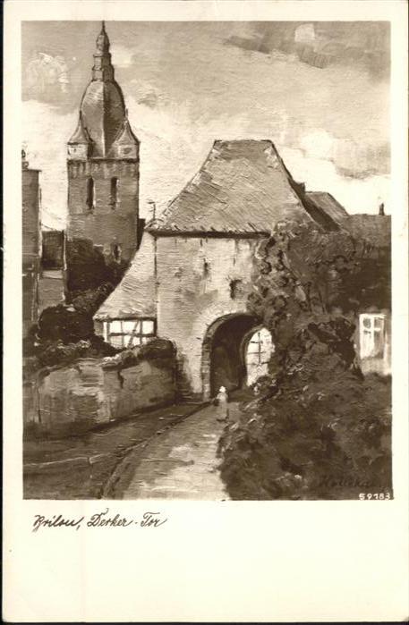 Brilon Hochsauerlandkreis NRW Derkertor