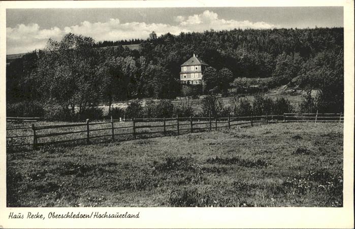 Oberschledorn Haus Recke