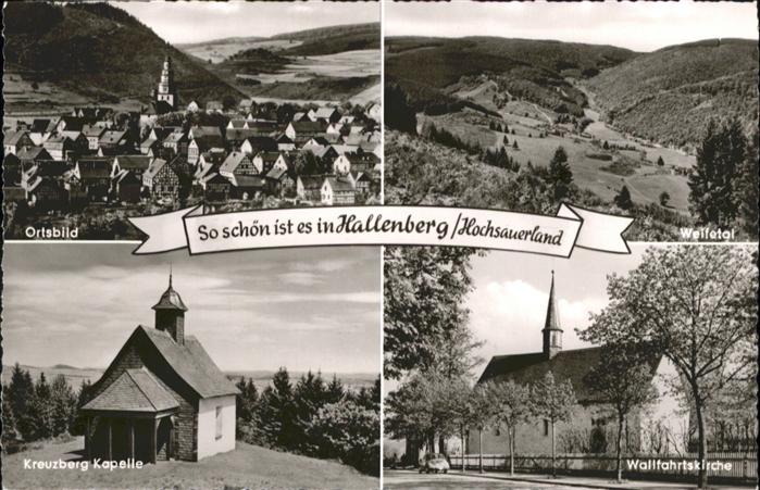 Hallenberg Kreuzberg Kapelle Kirche Weifeltal