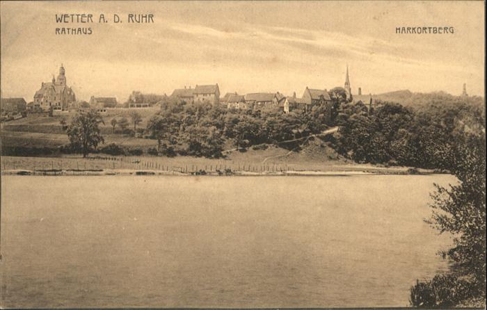 Wetter Ruhr Rathaus Harkortberg