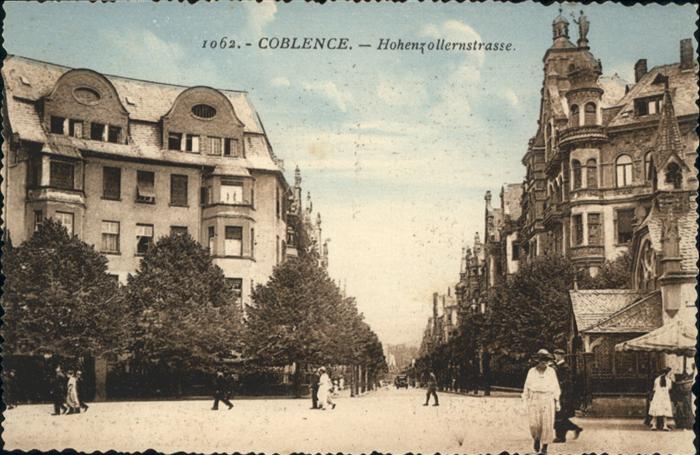 Koblenz Rhein Koblenz Hohenzollernstrasse