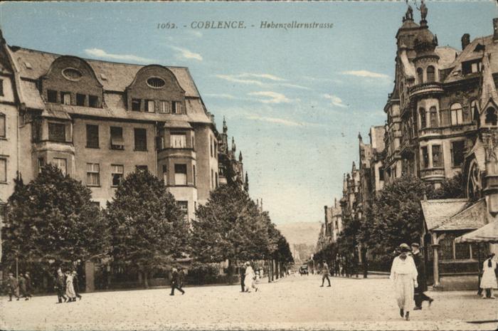 Koblenz Rhein Koblenz Hohenzollernstrasse