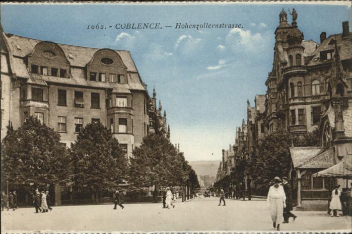 Koblenz Rhein Koblenz Hohenzollernstrasse