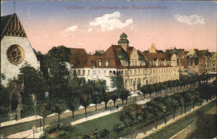 Koblenz Rhein Koblenz Landratsamt Polizeidirektion