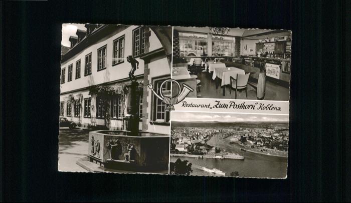 Koblenz Rhein Koblenz Restaurant zum Posthorn