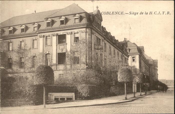 Koblenz Rhein Koblenz Siege de la H.C.I.T.R.