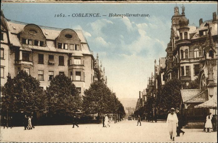Koblenz Rhein Koblenz Hohenzollernstrasse