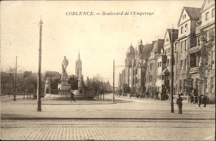 Koblenz Rhein Koblenz Boulevard de l'Epereur