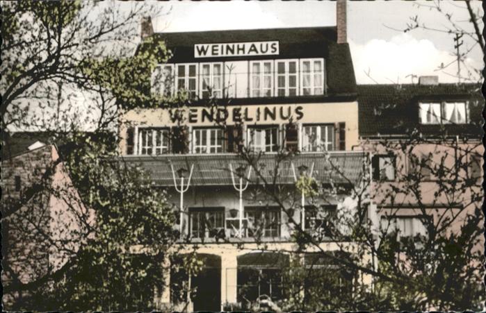 Pfaffendorf Hotel Weinhaus Weinversand Wendelinus