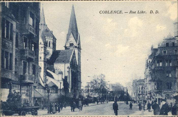 Koblenz Rhein Koblenz Rue Löhr