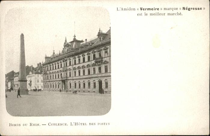 Koblenz Rhein Koblenz Hotel des Postes