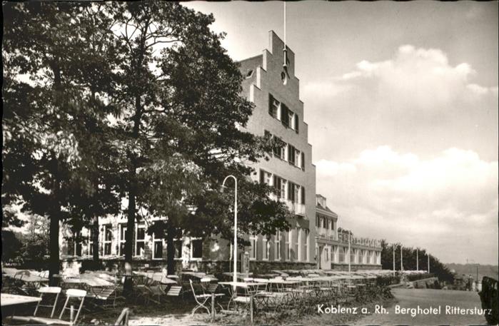 Koblenz Rhein Koblenz Berghotel Rittersturz
