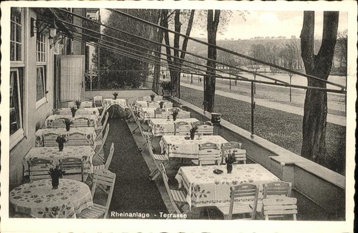Koblenz Rhein Koblenz Hotel Pension Eis Terrasse