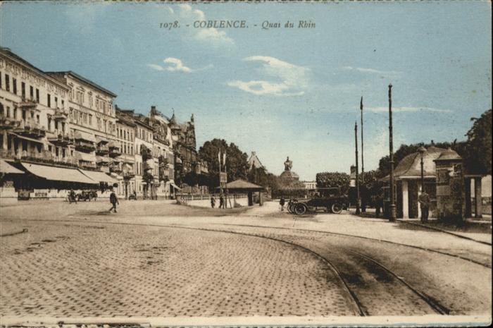 Koblenz Rhein Koblenz Quai du Rhin