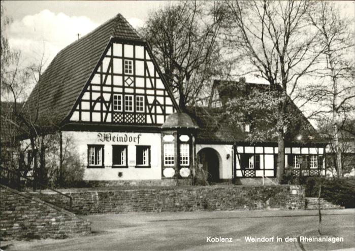 Koblenz Rhein Koblenz Weindorf