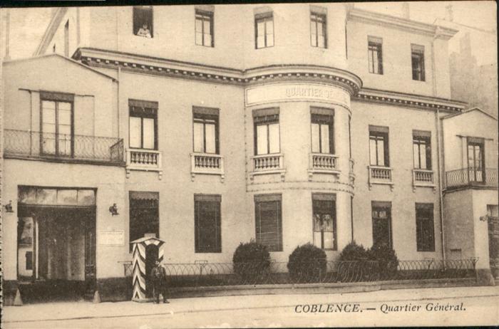 Koblenz Rhein Koblenz Quartier General
