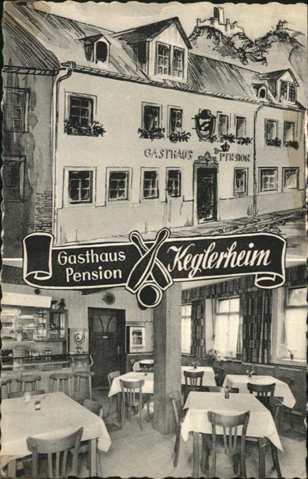 Kobern-Gondorf Kobern Gasthaus Pension Keglerheim