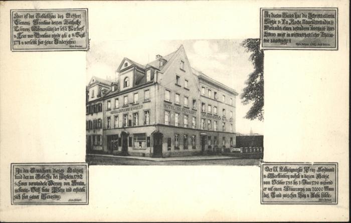 Ehrenbreitstein Hotel zum Kurfürsten