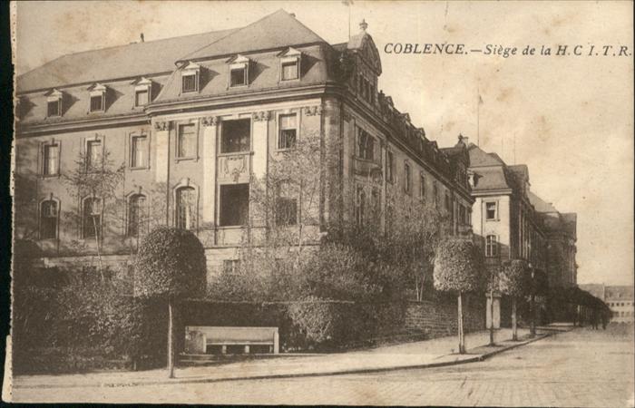 Koblenz Rhein Koblenz Siege de la H.C.I.T.R.