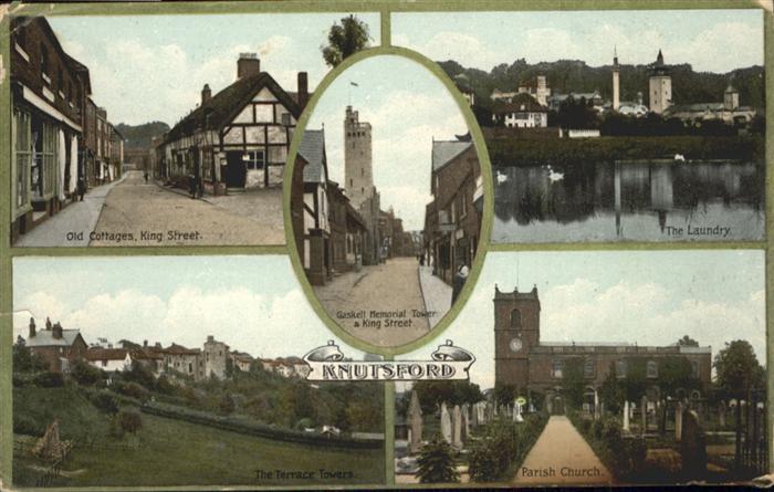 Knutsford Old Cottages King Street Laundry Parish Church