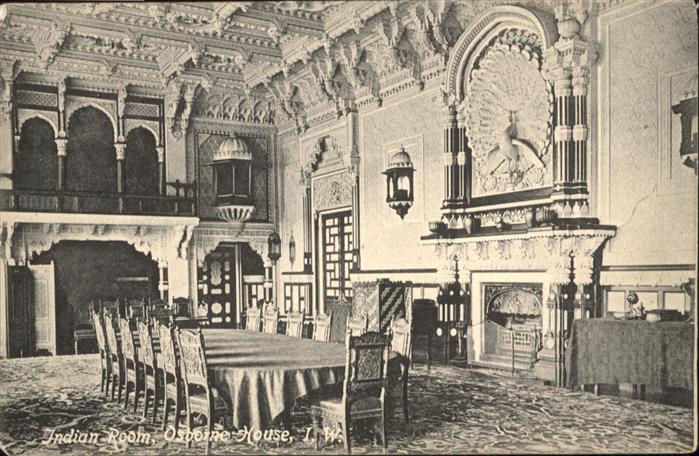 Cowes Osborne House Indian Room