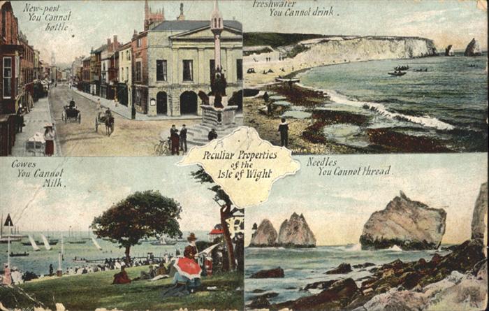 Cowes Isle og Wight Neddles Freshwater New pert