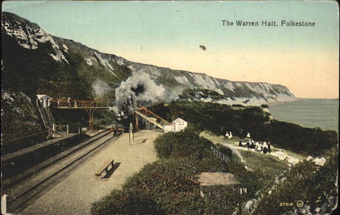 Folkestone Warren Halt Zug