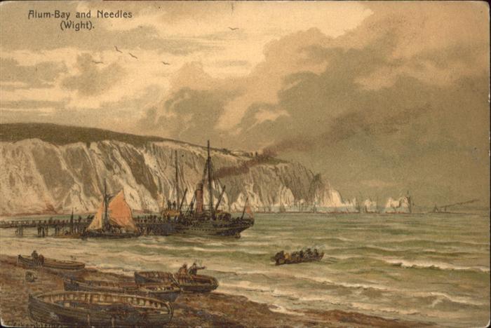 Needles Alum Bay Schiff