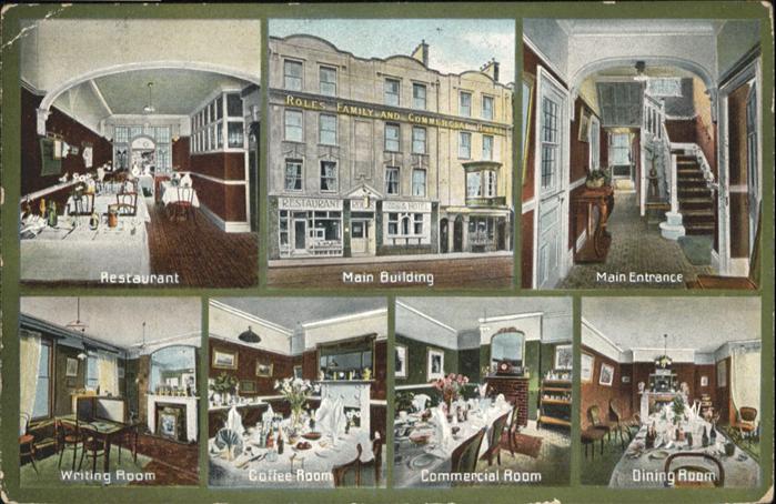 Southam Restaurant Main Building Coffe Room Writing Room