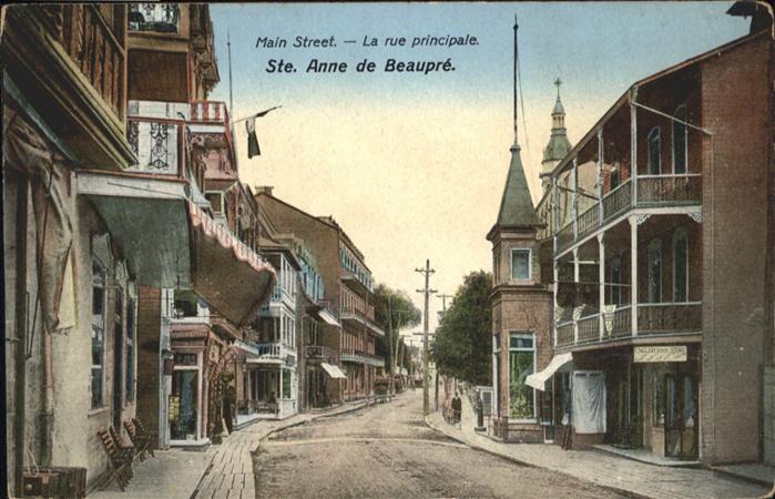 St Anne de Beaupre Main Street