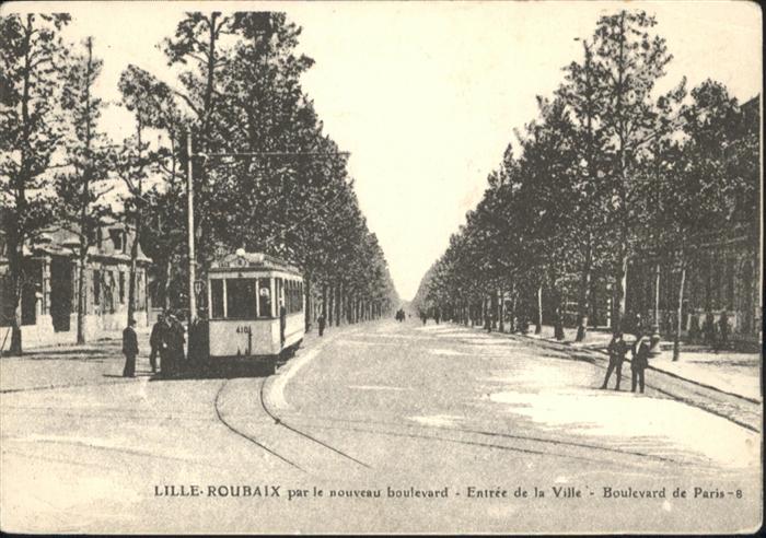 Lille Nord Lille Roubaix Strassenbahn