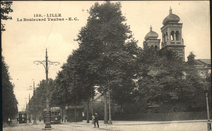 Lille Nord Lille Boulevard Yauban Strassenbahn