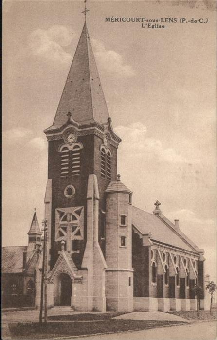 Mericourt Pas-de-Calais Mericourt Eglise