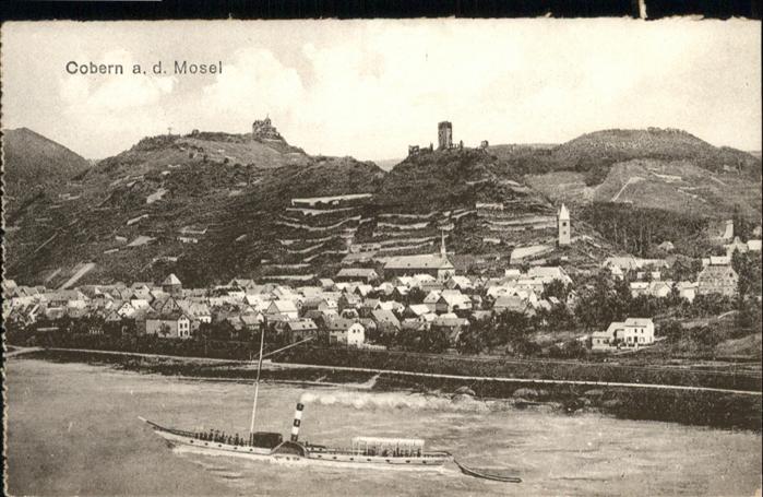 Kobern-Gondorf Kobern Mosel Flussdampfer